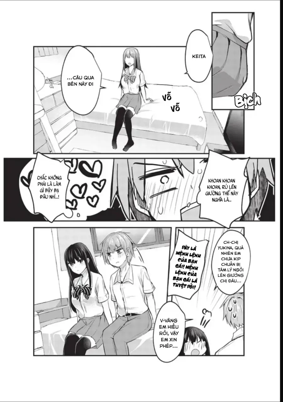 Dokuzetsu Shoujo Wa Amanojaku ~Kabegoshi Nara Sunao Ni Sukitte Ierumon!~ Chapter 14 - Trang 19