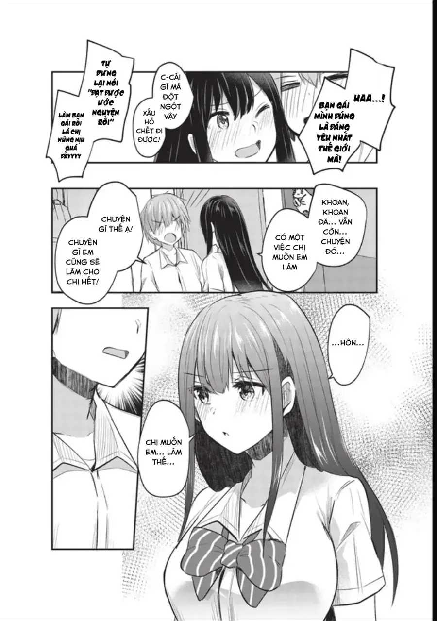 Dokuzetsu Shoujo Wa Amanojaku ~Kabegoshi Nara Sunao Ni Sukitte Ierumon!~ Chapter 14 - Trang 21