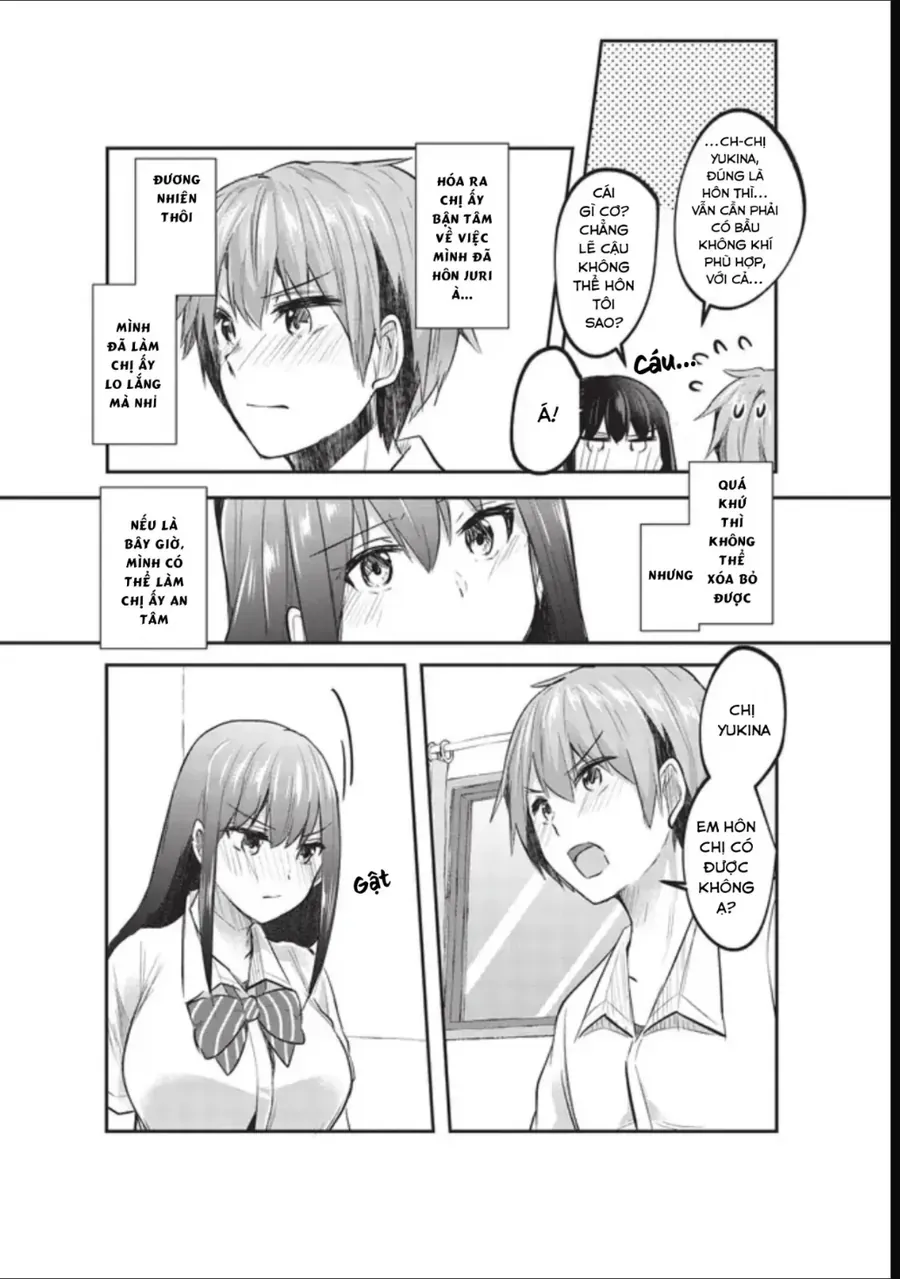 Dokuzetsu Shoujo Wa Amanojaku ~Kabegoshi Nara Sunao Ni Sukitte Ierumon!~ Chapter 14 - Trang 22