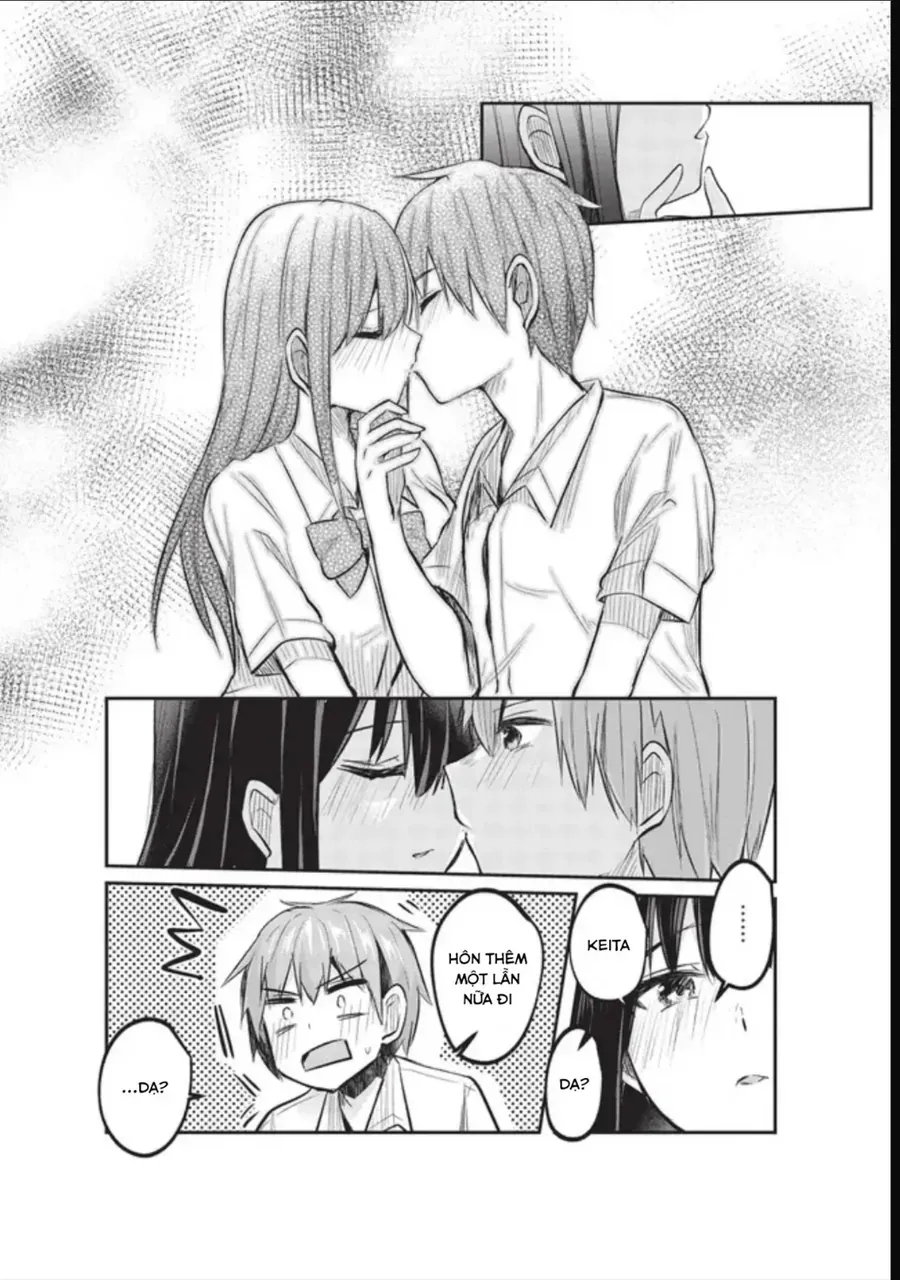 Dokuzetsu Shoujo Wa Amanojaku ~Kabegoshi Nara Sunao Ni Sukitte Ierumon!~ Chapter 14 - Trang 23