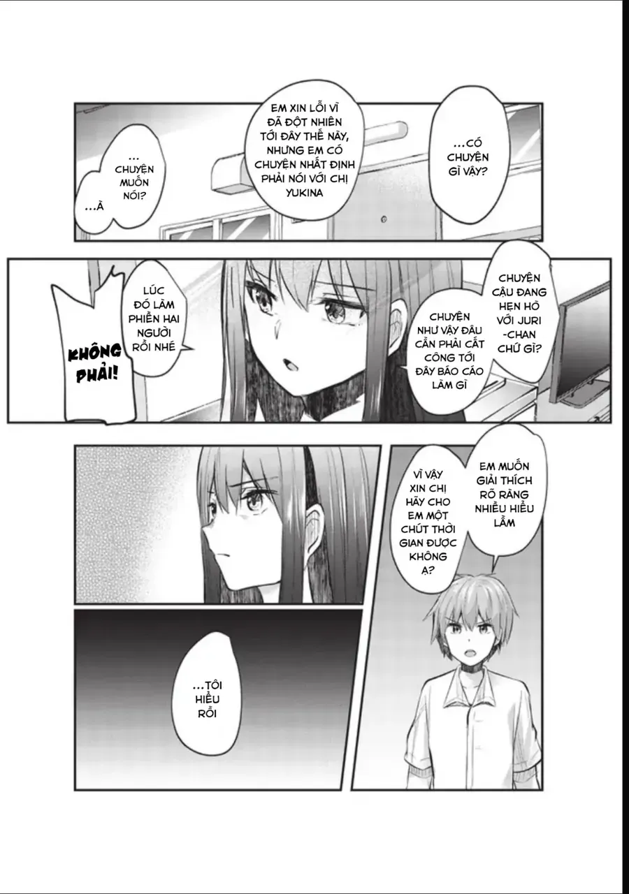 Dokuzetsu Shoujo Wa Amanojaku ~Kabegoshi Nara Sunao Ni Sukitte Ierumon!~ Chapter 14 - Trang 9