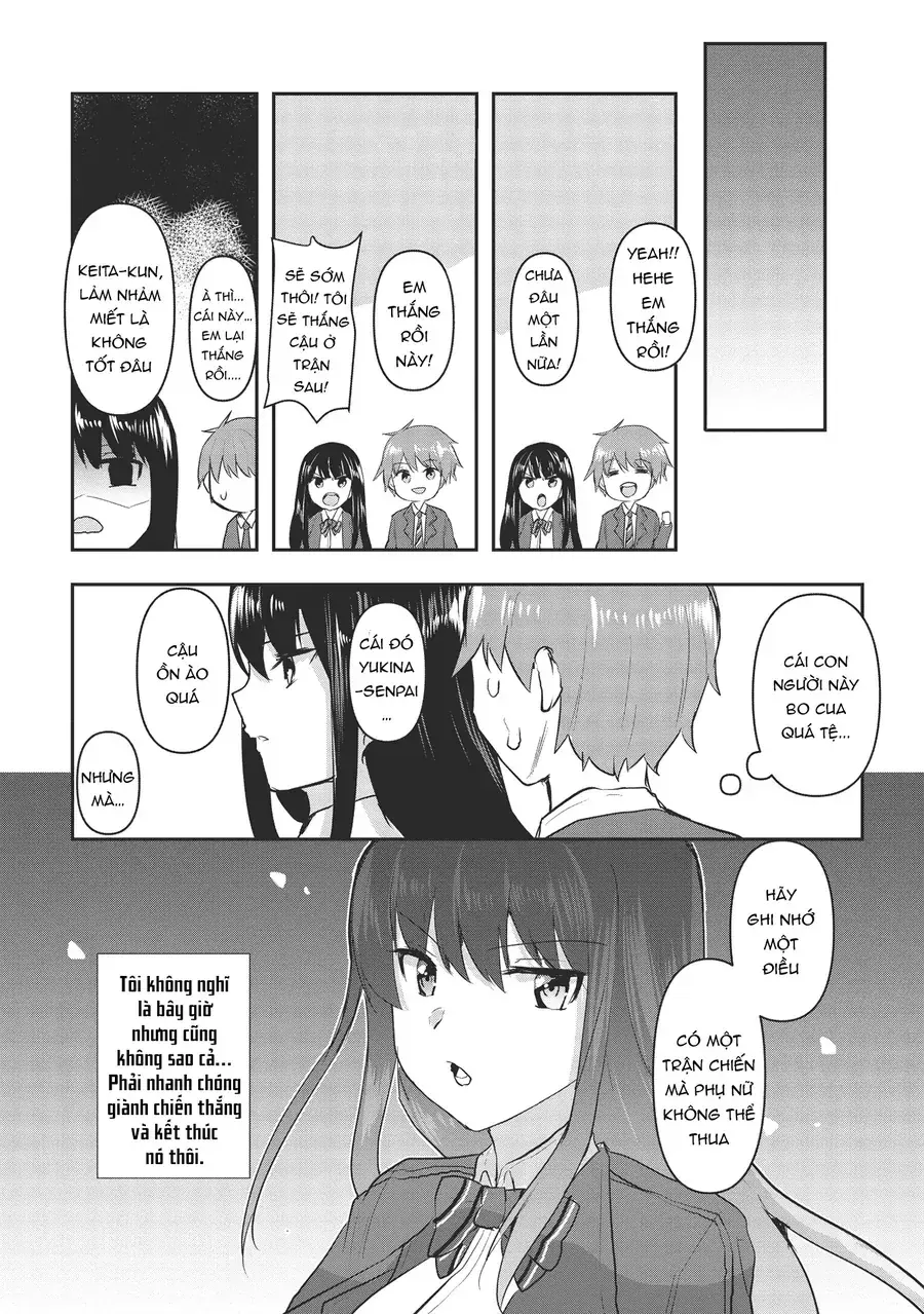 Dokuzetsu Shoujo Wa Amanojaku ~Kabegoshi Nara Sunao Ni Sukitte Ierumon!~ Chapter 2 - Trang 16