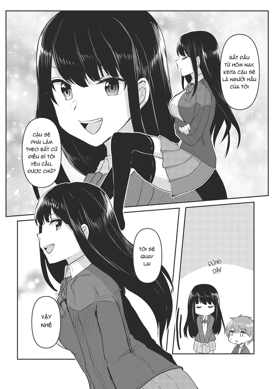 Dokuzetsu Shoujo Wa Amanojaku ~Kabegoshi Nara Sunao Ni Sukitte Ierumon!~ Chapter 2 - Trang 21