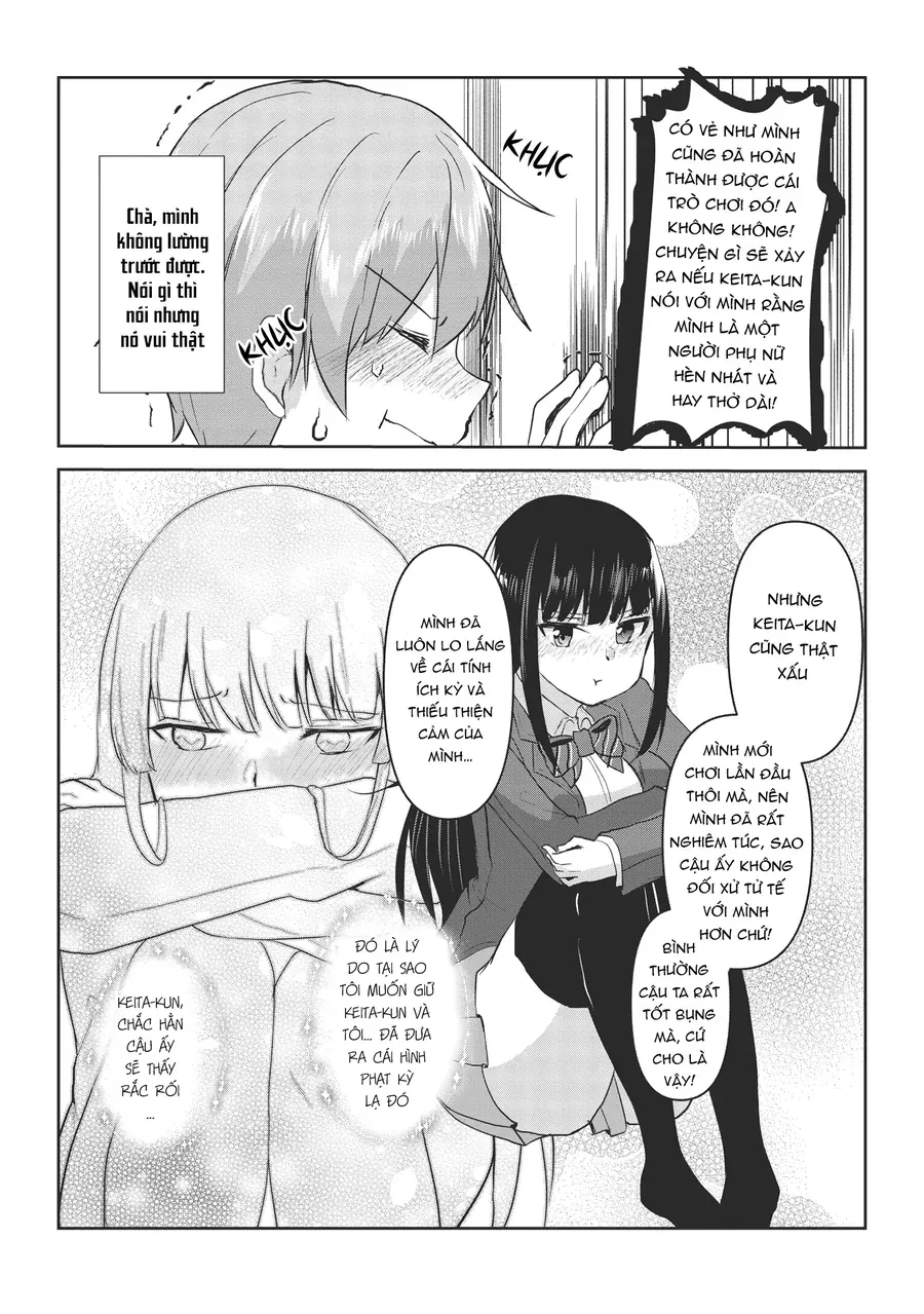 Dokuzetsu Shoujo Wa Amanojaku ~Kabegoshi Nara Sunao Ni Sukitte Ierumon!~ Chapter 2 - Trang 23