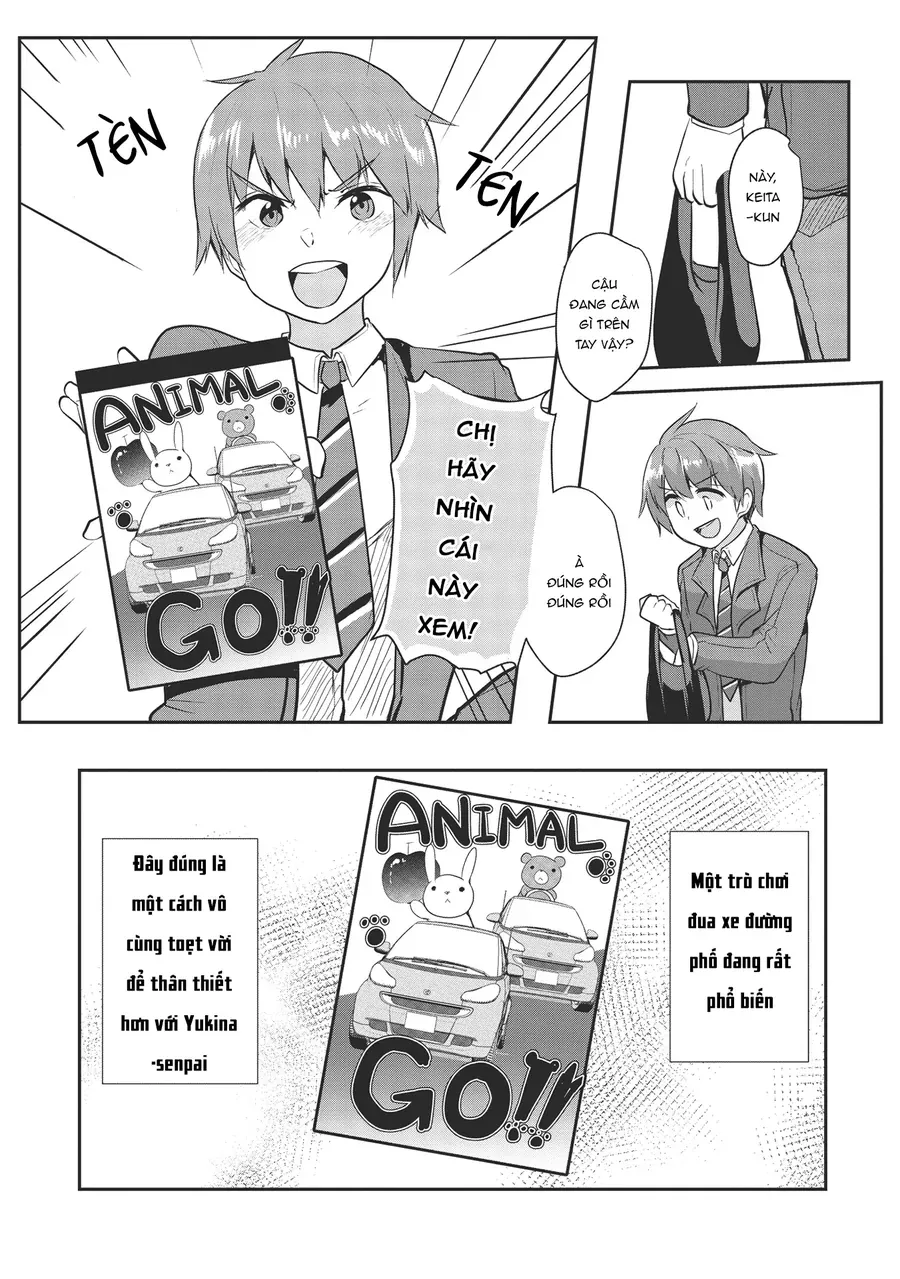 Dokuzetsu Shoujo Wa Amanojaku ~Kabegoshi Nara Sunao Ni Sukitte Ierumon!~ Chapter 2 - Trang 6