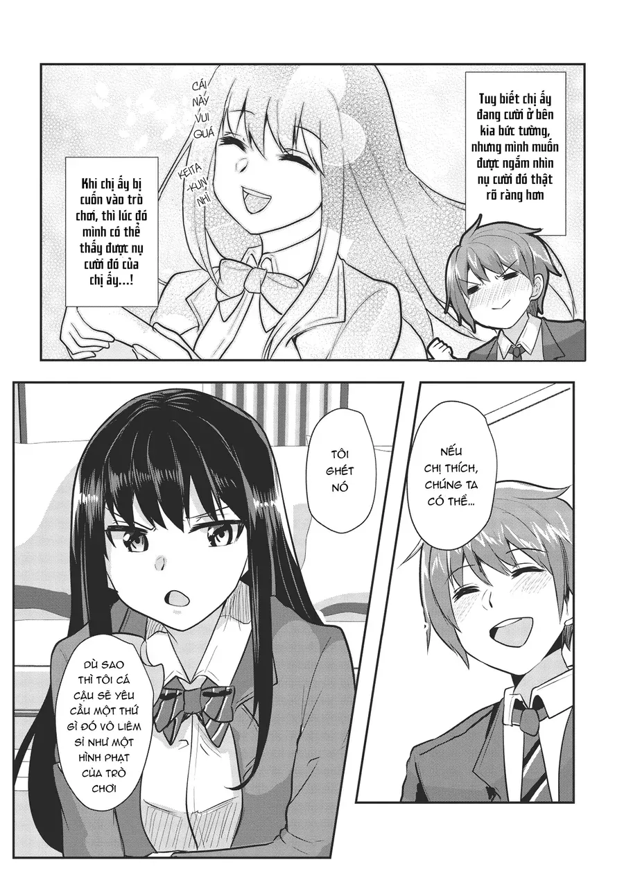 Dokuzetsu Shoujo Wa Amanojaku ~Kabegoshi Nara Sunao Ni Sukitte Ierumon!~ Chapter 2 - Trang 7