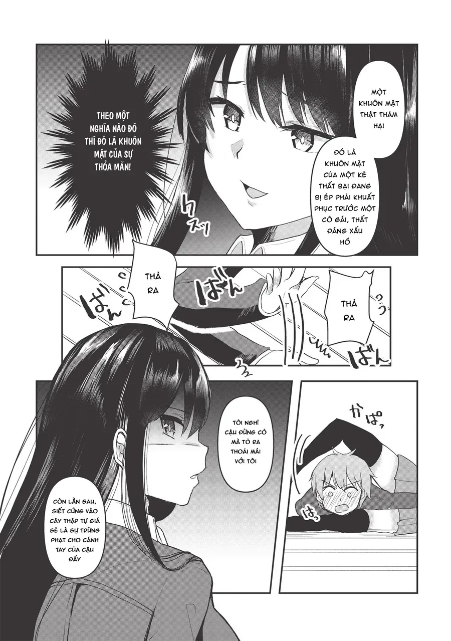Dokuzetsu Shoujo Wa Amanojaku ~Kabegoshi Nara Sunao Ni Sukitte Ierumon!~ Chapter 3 - Trang 15