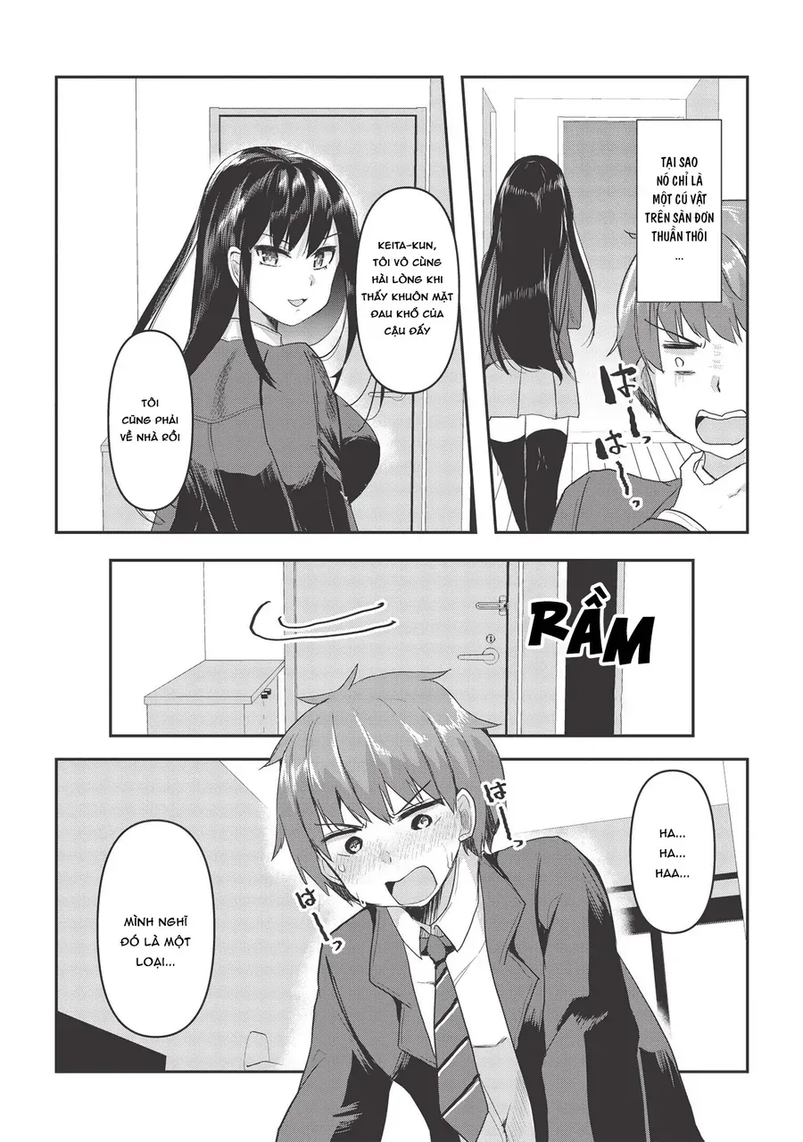 Dokuzetsu Shoujo Wa Amanojaku ~Kabegoshi Nara Sunao Ni Sukitte Ierumon!~ Chapter 3 - Trang 16