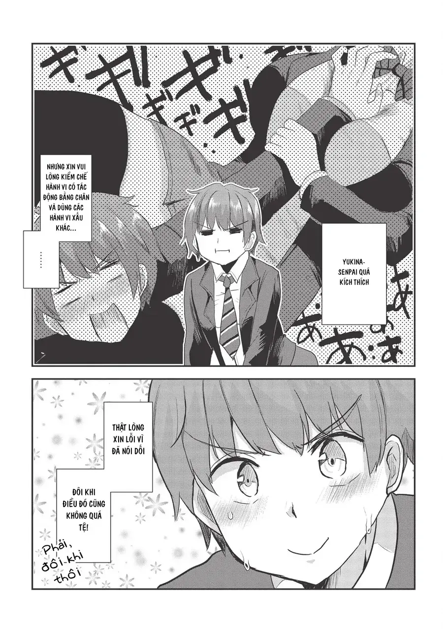 Dokuzetsu Shoujo Wa Amanojaku ~Kabegoshi Nara Sunao Ni Sukitte Ierumon!~ Chapter 3 - Trang 17