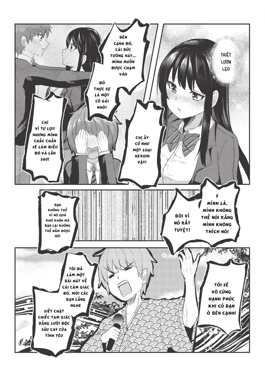 Dokuzetsu Shoujo Wa Amanojaku ~Kabegoshi Nara Sunao Ni Sukitte Ierumon!~ Chapter 3 - Trang 22