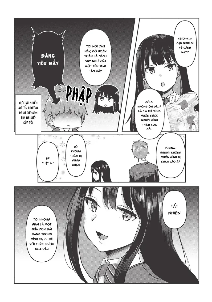 Dokuzetsu Shoujo Wa Amanojaku ~Kabegoshi Nara Sunao Ni Sukitte Ierumon!~ Chapter 3 - Trang 9