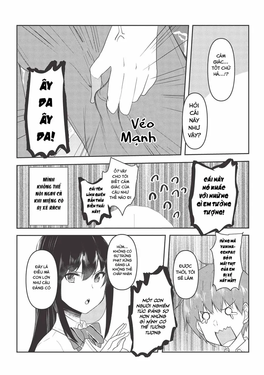 Dokuzetsu Shoujo Wa Amanojaku ~Kabegoshi Nara Sunao Ni Sukitte Ierumon!~ Chapter 4 - Trang 17