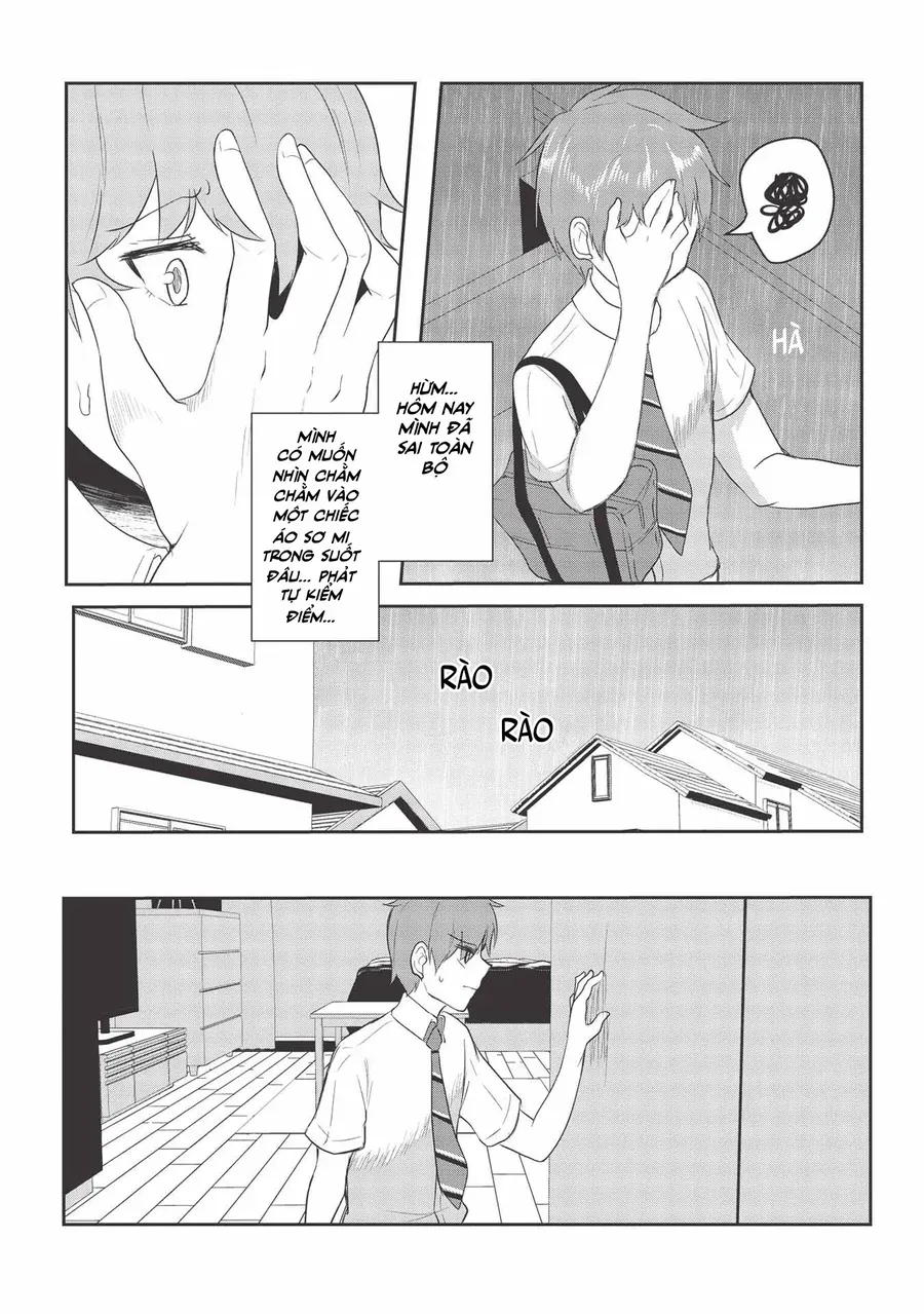 Dokuzetsu Shoujo Wa Amanojaku ~Kabegoshi Nara Sunao Ni Sukitte Ierumon!~ Chapter 4 - Trang 19