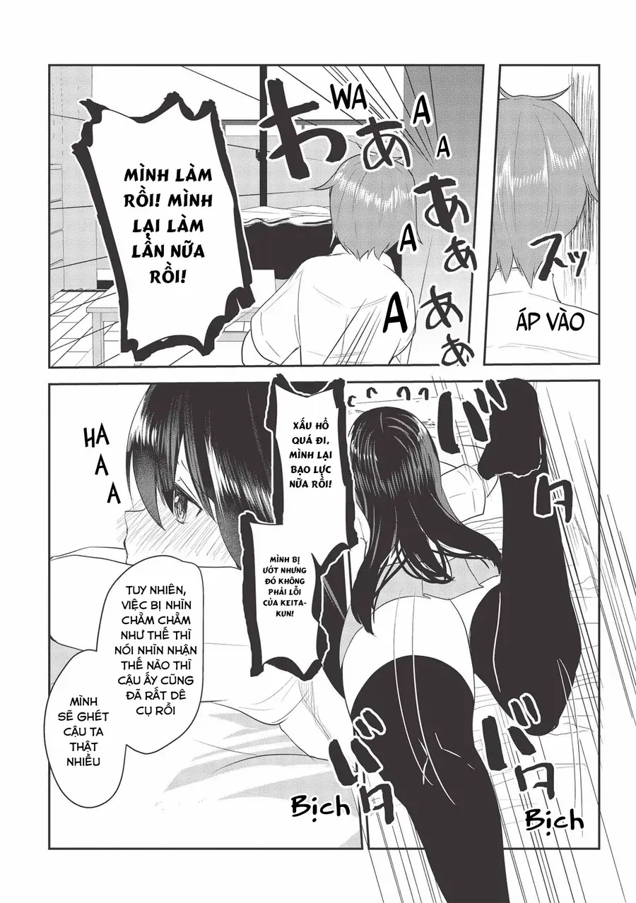 Dokuzetsu Shoujo Wa Amanojaku ~Kabegoshi Nara Sunao Ni Sukitte Ierumon!~ Chapter 4 - Trang 20
