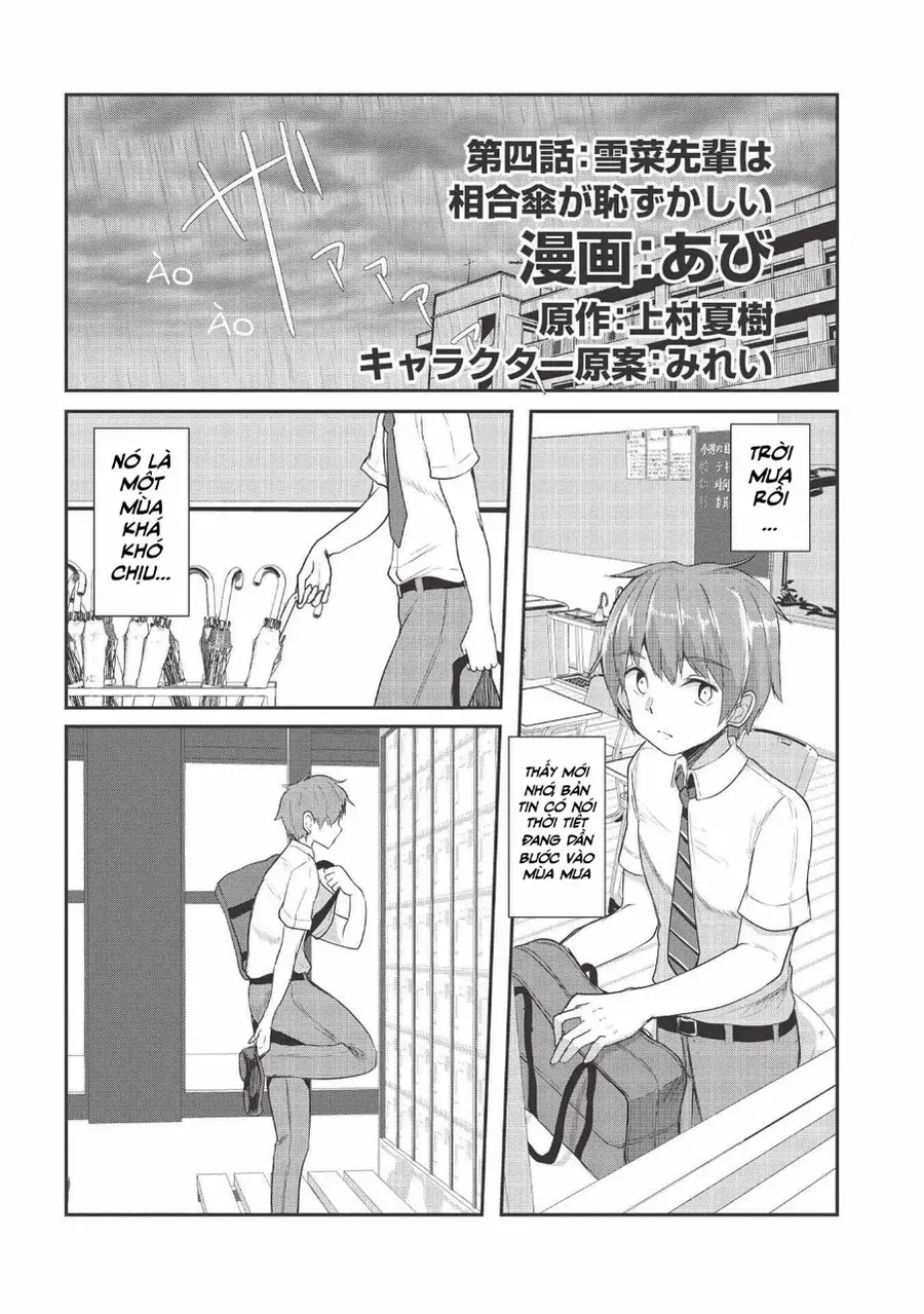 Dokuzetsu Shoujo Wa Amanojaku ~Kabegoshi Nara Sunao Ni Sukitte Ierumon!~ Chapter 4 - Trang 4