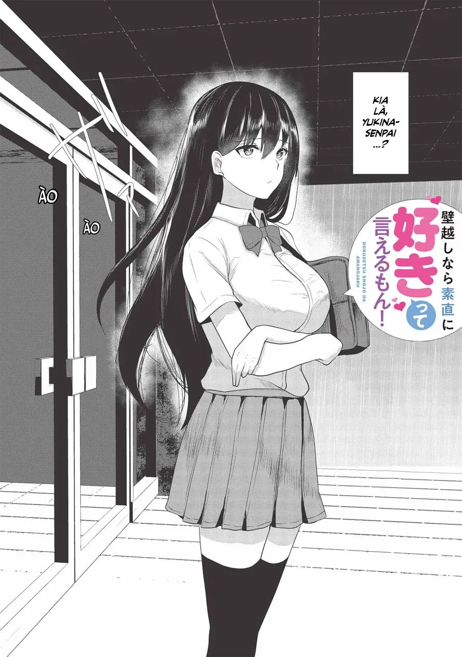 Dokuzetsu Shoujo Wa Amanojaku ~Kabegoshi Nara Sunao Ni Sukitte Ierumon!~ Chapter 4 - Trang 5