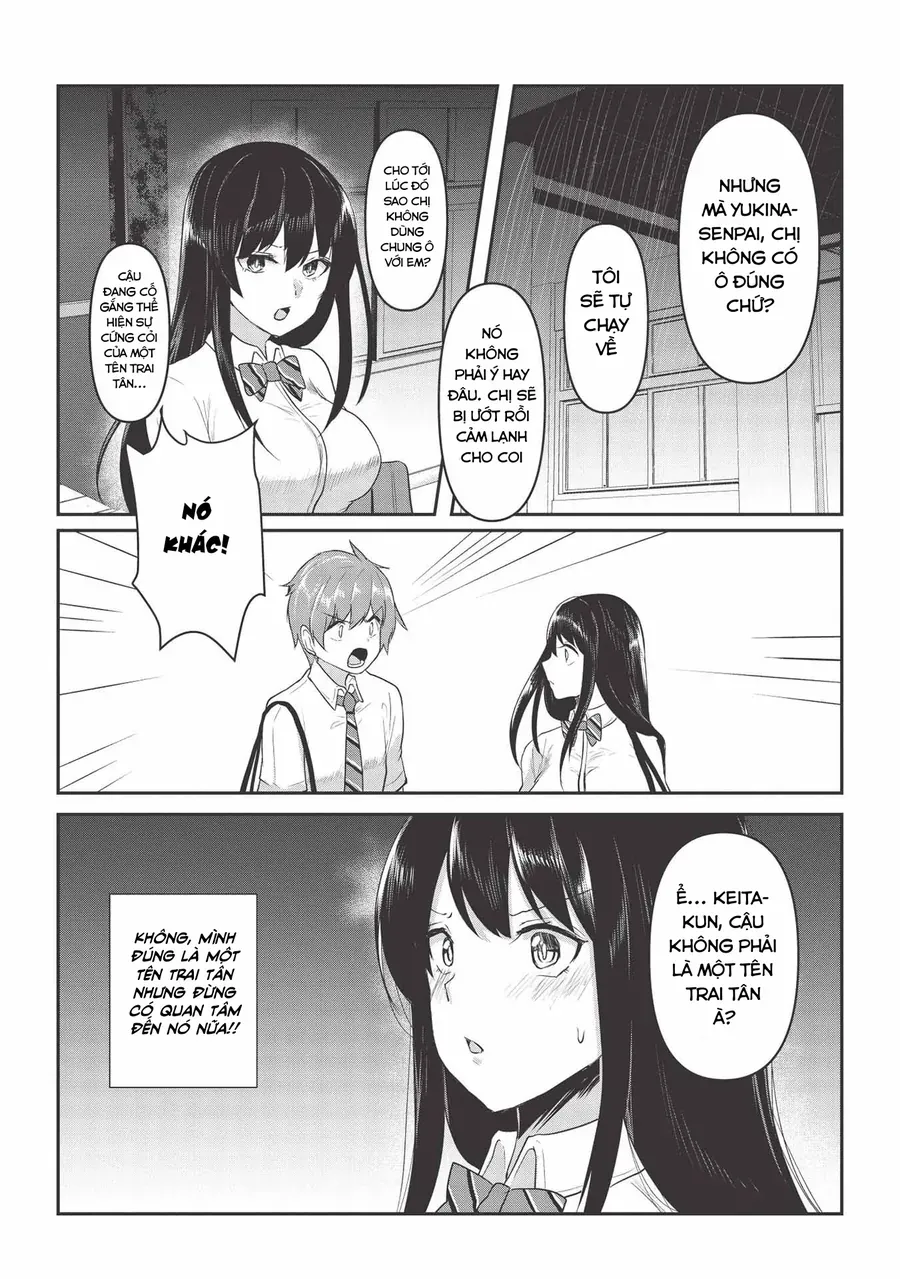 Dokuzetsu Shoujo Wa Amanojaku ~Kabegoshi Nara Sunao Ni Sukitte Ierumon!~ Chapter 4 - Trang 8
