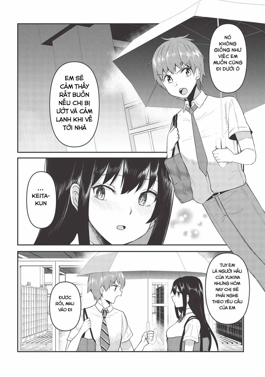 Dokuzetsu Shoujo Wa Amanojaku ~Kabegoshi Nara Sunao Ni Sukitte Ierumon!~ Chapter 4 - Trang 9