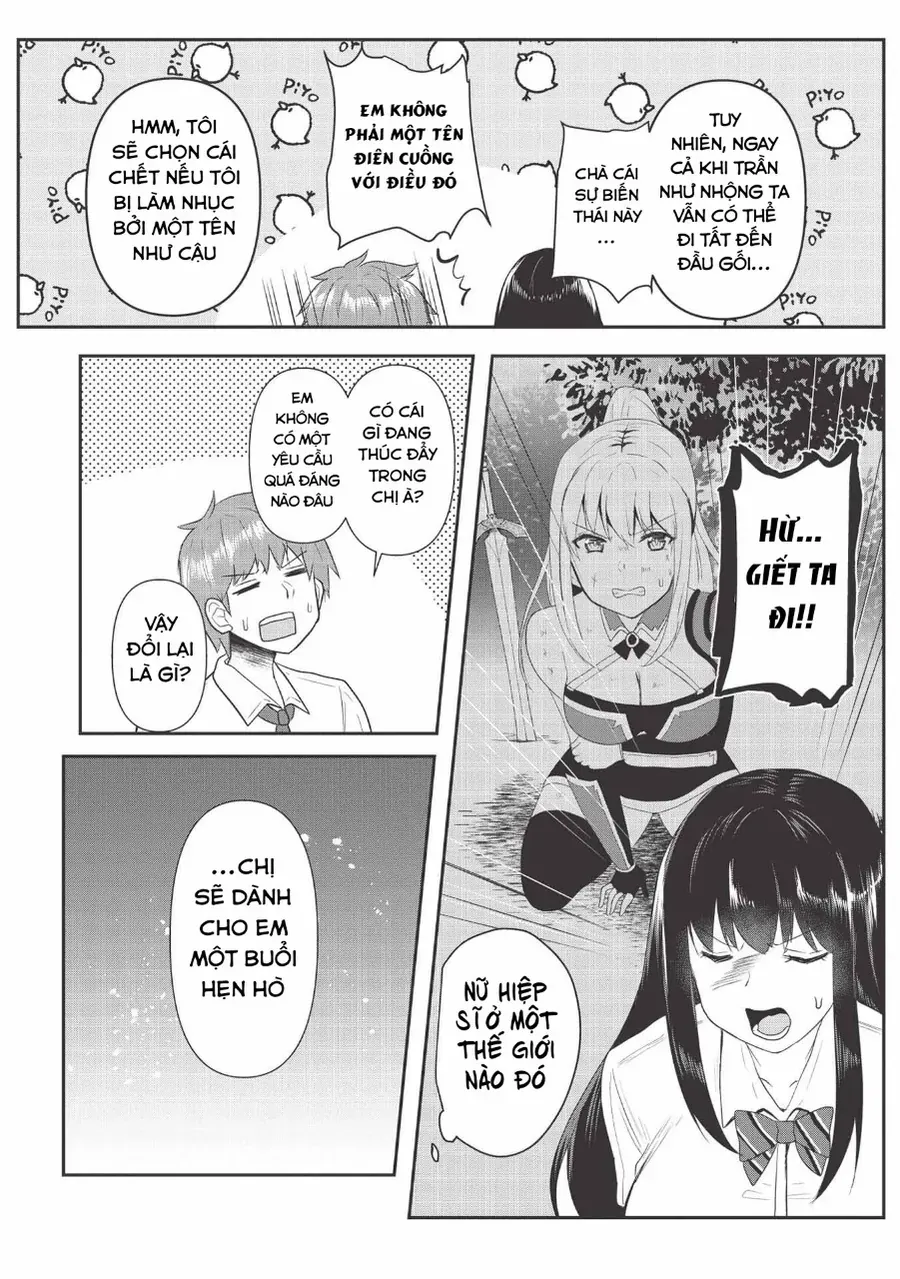 Dokuzetsu Shoujo Wa Amanojaku ~Kabegoshi Nara Sunao Ni Sukitte Ierumon!~ Chapter 5 - Trang 10