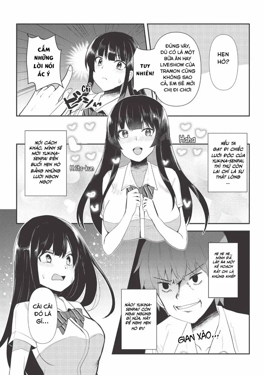 Dokuzetsu Shoujo Wa Amanojaku ~Kabegoshi Nara Sunao Ni Sukitte Ierumon!~ Chapter 5 - Trang 11