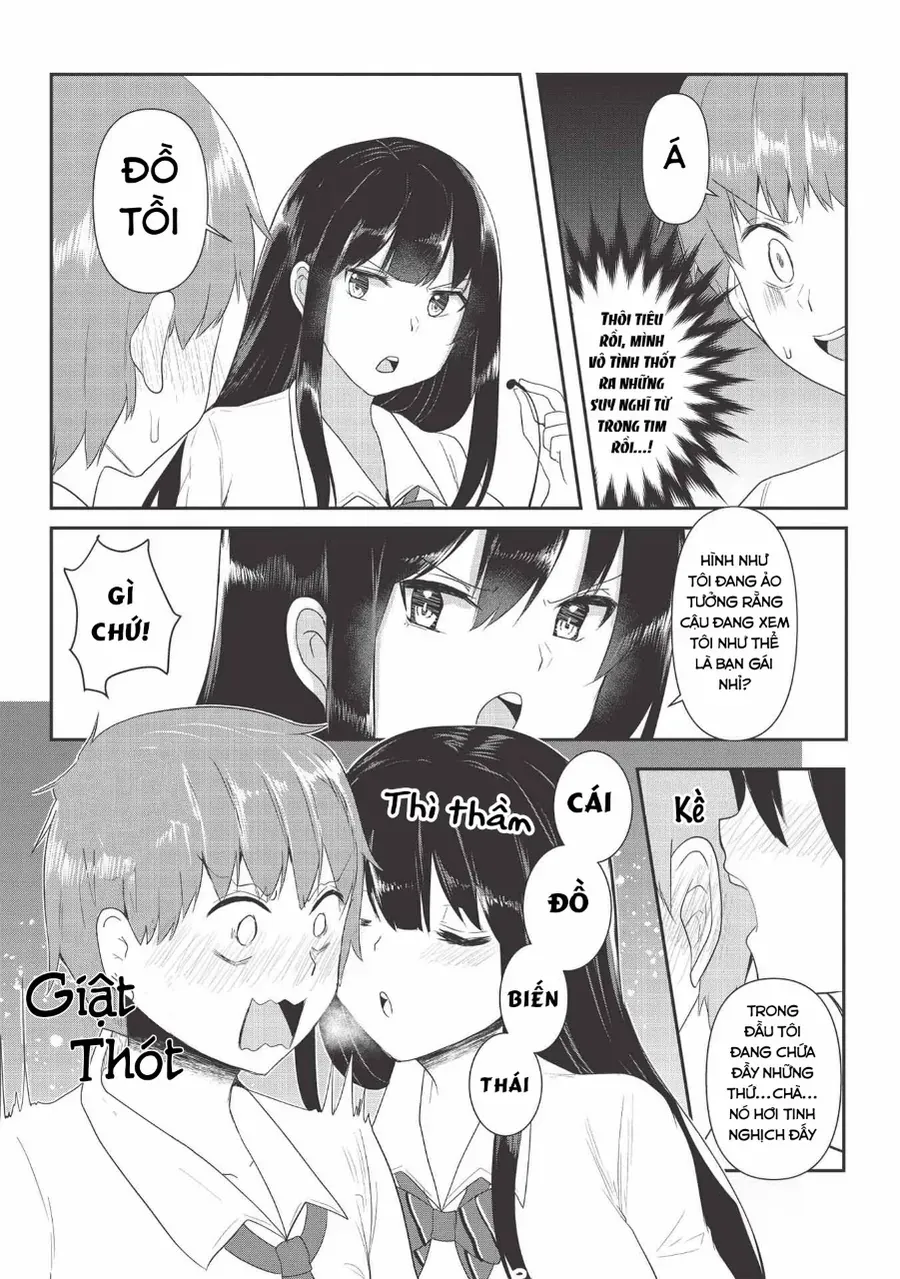 Dokuzetsu Shoujo Wa Amanojaku ~Kabegoshi Nara Sunao Ni Sukitte Ierumon!~ Chapter 5 - Trang 15