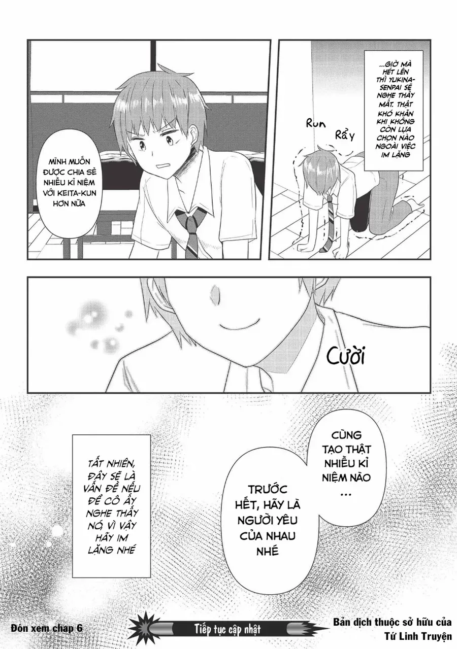 Dokuzetsu Shoujo Wa Amanojaku ~Kabegoshi Nara Sunao Ni Sukitte Ierumon!~ Chapter 5 - Trang 23