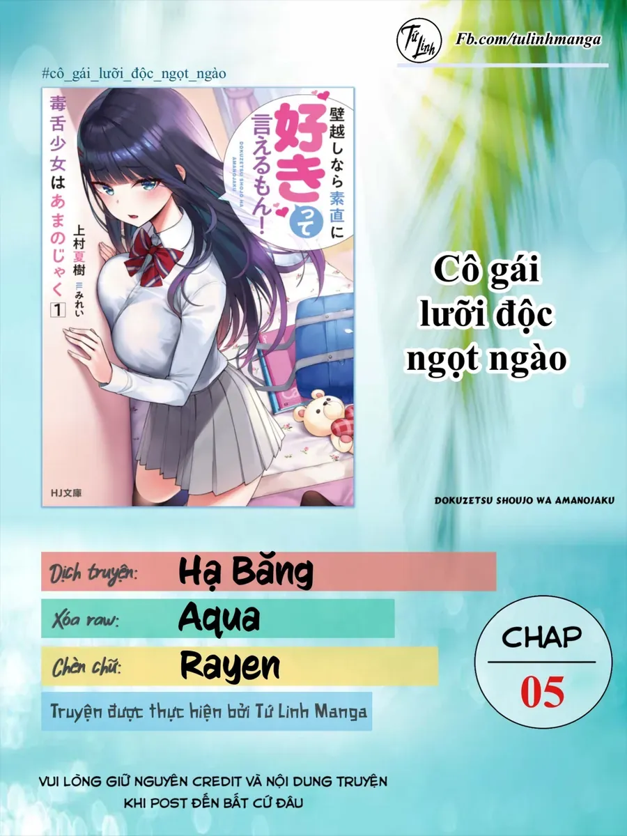 Dokuzetsu Shoujo Wa Amanojaku ~Kabegoshi Nara Sunao Ni Sukitte Ierumon!~ Chapter 5 - Trang 3
