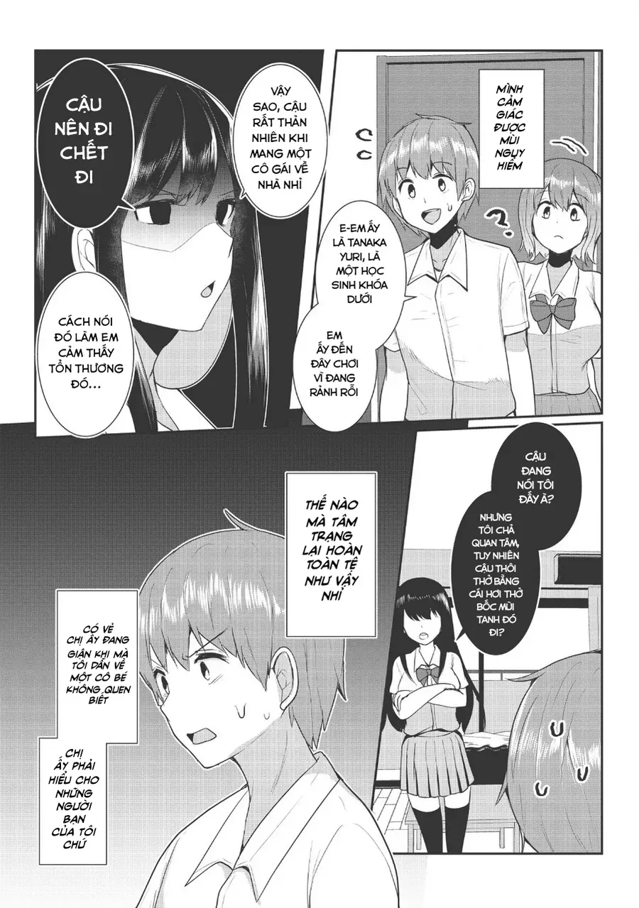 Dokuzetsu Shoujo Wa Amanojaku ~Kabegoshi Nara Sunao Ni Sukitte Ierumon!~ Chapter 6 - Trang 10