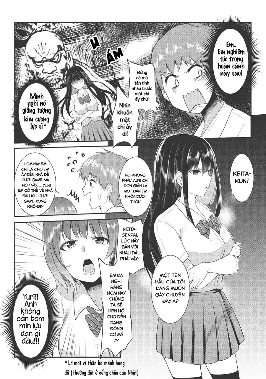 Dokuzetsu Shoujo Wa Amanojaku ~Kabegoshi Nara Sunao Ni Sukitte Ierumon!~ Chapter 6 - Trang 13