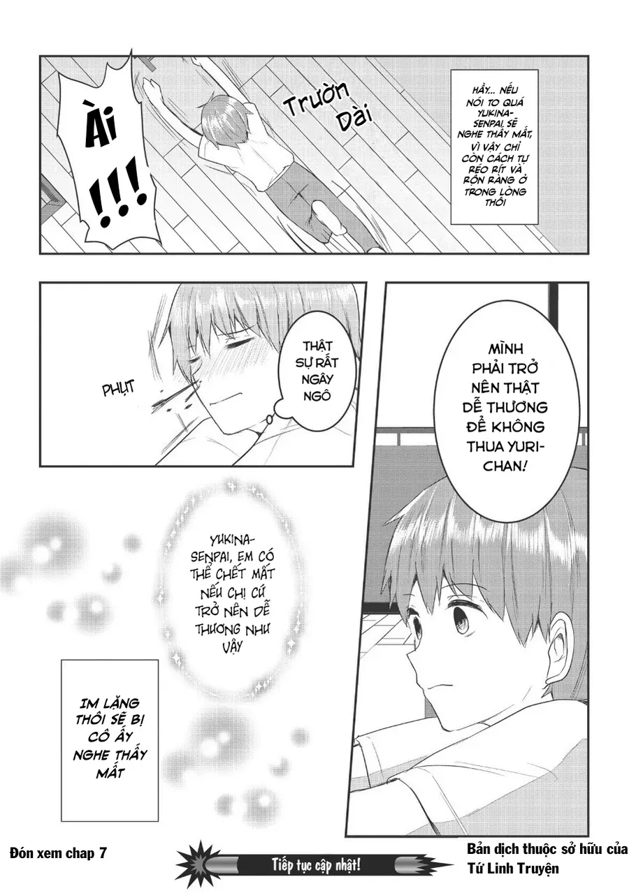 Dokuzetsu Shoujo Wa Amanojaku ~Kabegoshi Nara Sunao Ni Sukitte Ierumon!~ Chapter 6 - Trang 23