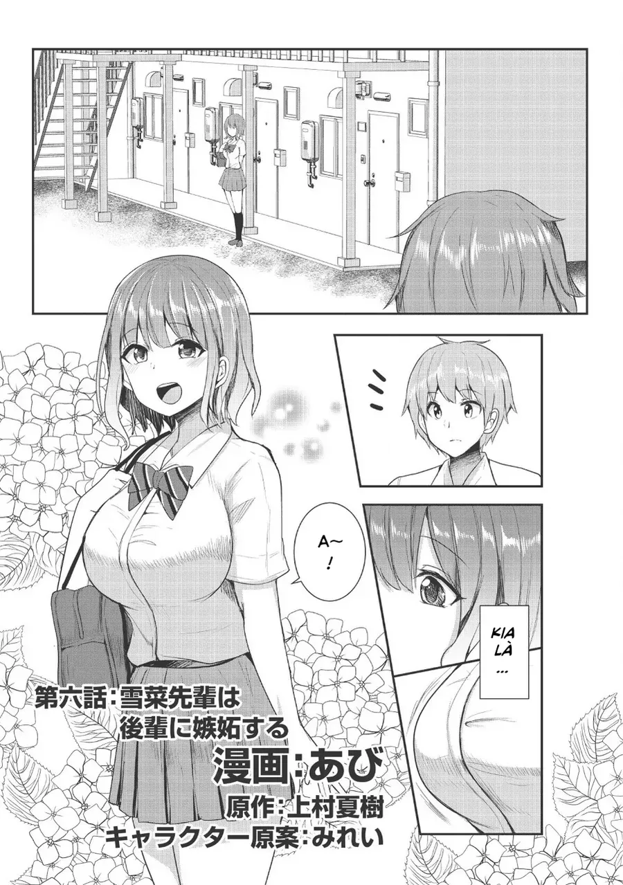 Dokuzetsu Shoujo Wa Amanojaku ~Kabegoshi Nara Sunao Ni Sukitte Ierumon!~ Chapter 6 - Trang 4