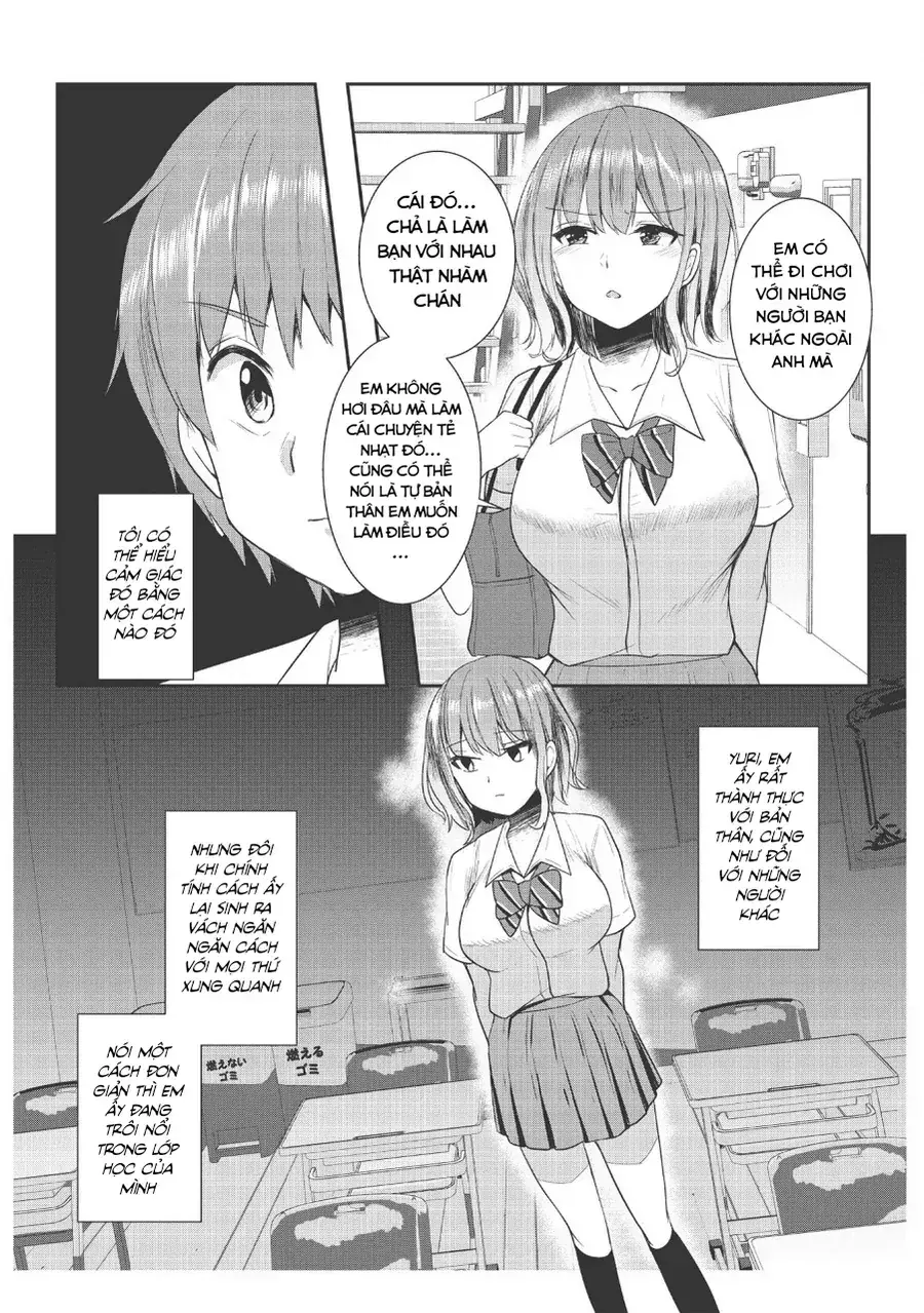 Dokuzetsu Shoujo Wa Amanojaku ~Kabegoshi Nara Sunao Ni Sukitte Ierumon!~ Chapter 6 - Trang 7