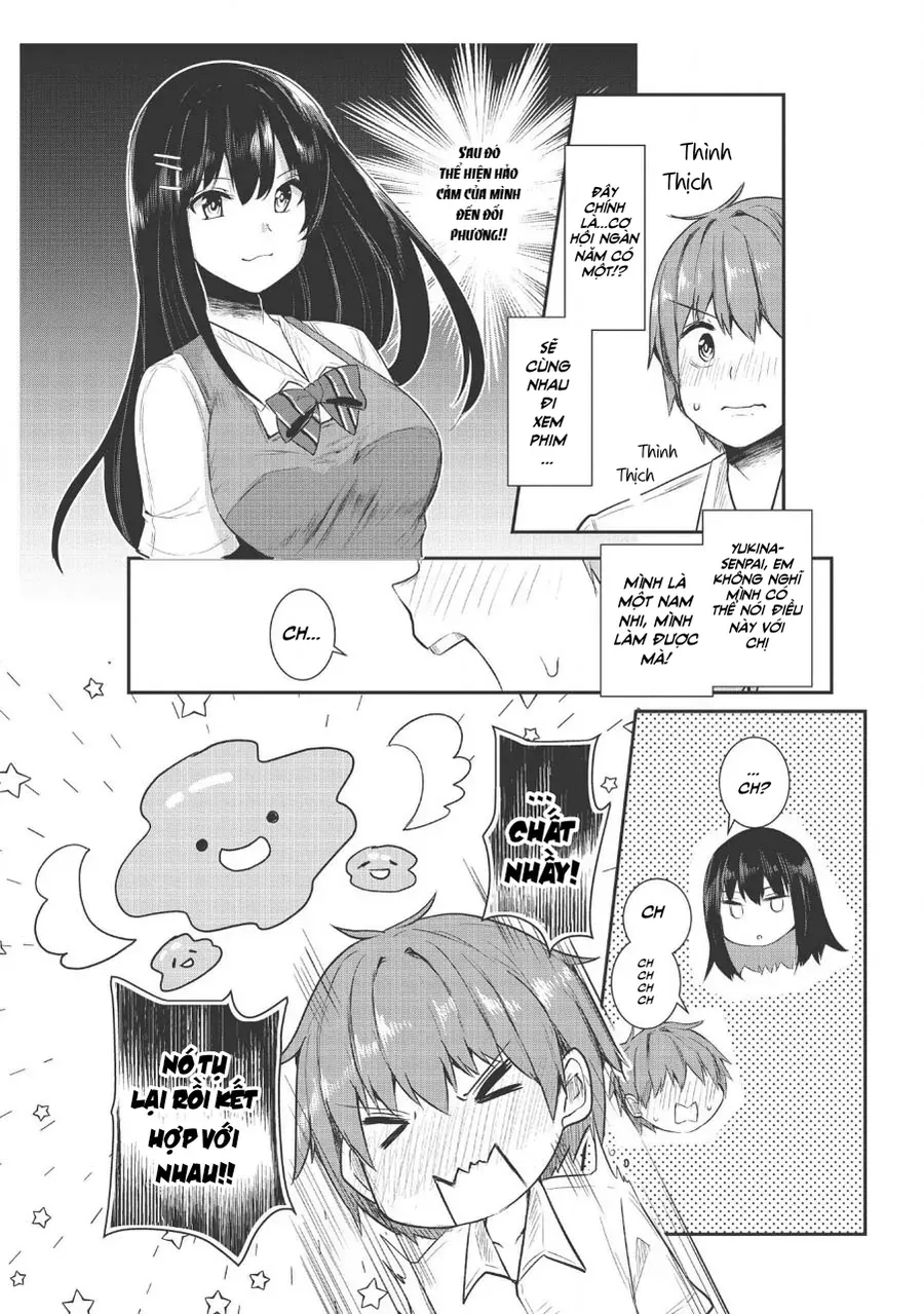 Dokuzetsu Shoujo Wa Amanojaku ~Kabegoshi Nara Sunao Ni Sukitte Ierumon!~ Chapter 7 - Trang 11