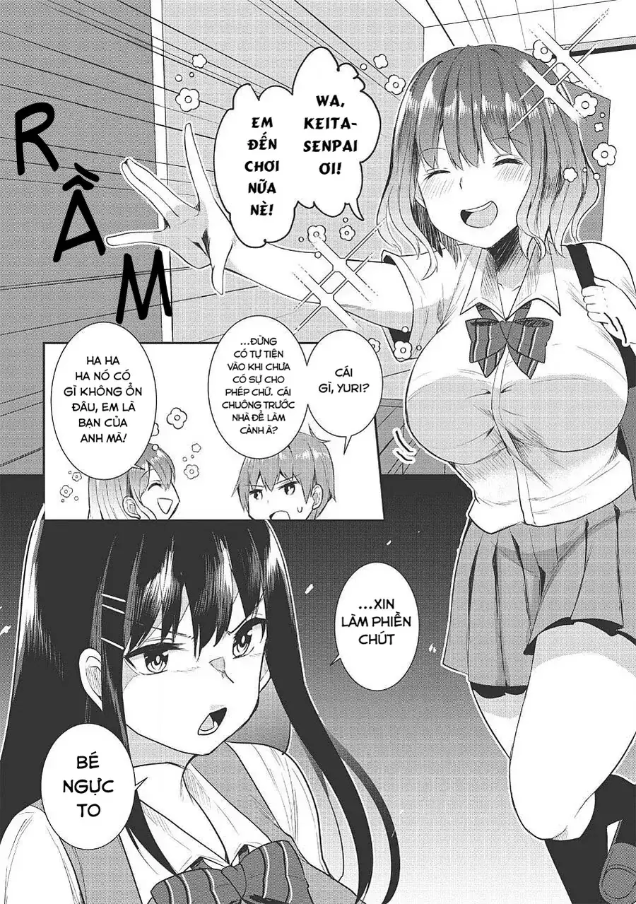 Dokuzetsu Shoujo Wa Amanojaku ~Kabegoshi Nara Sunao Ni Sukitte Ierumon!~ Chapter 7 - Trang 13