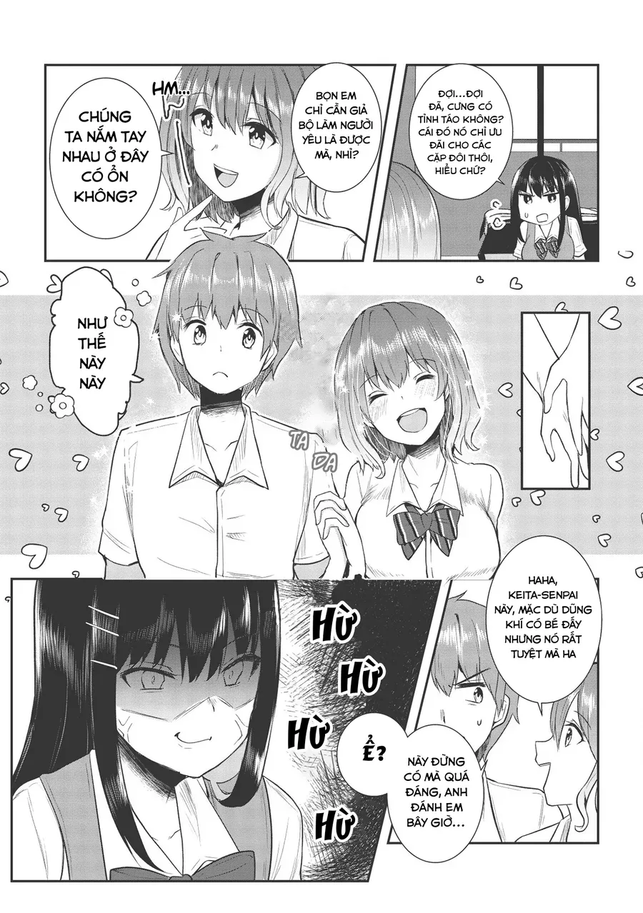 Dokuzetsu Shoujo Wa Amanojaku ~Kabegoshi Nara Sunao Ni Sukitte Ierumon!~ Chapter 7 - Trang 16