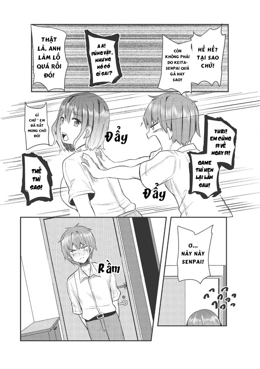 Dokuzetsu Shoujo Wa Amanojaku ~Kabegoshi Nara Sunao Ni Sukitte Ierumon!~ Chapter 7 - Trang 19