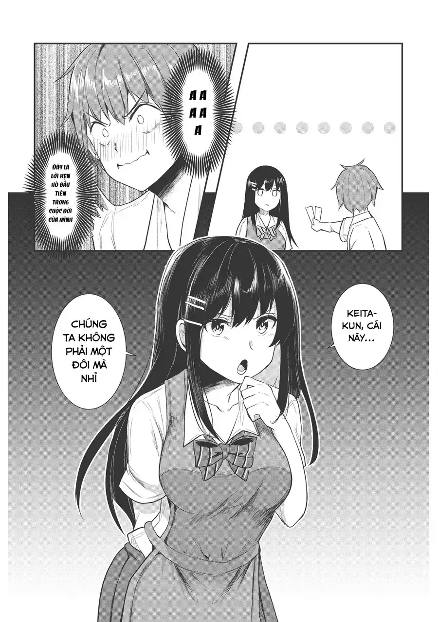 Dokuzetsu Shoujo Wa Amanojaku ~Kabegoshi Nara Sunao Ni Sukitte Ierumon!~ Chapter 7 - Trang 9