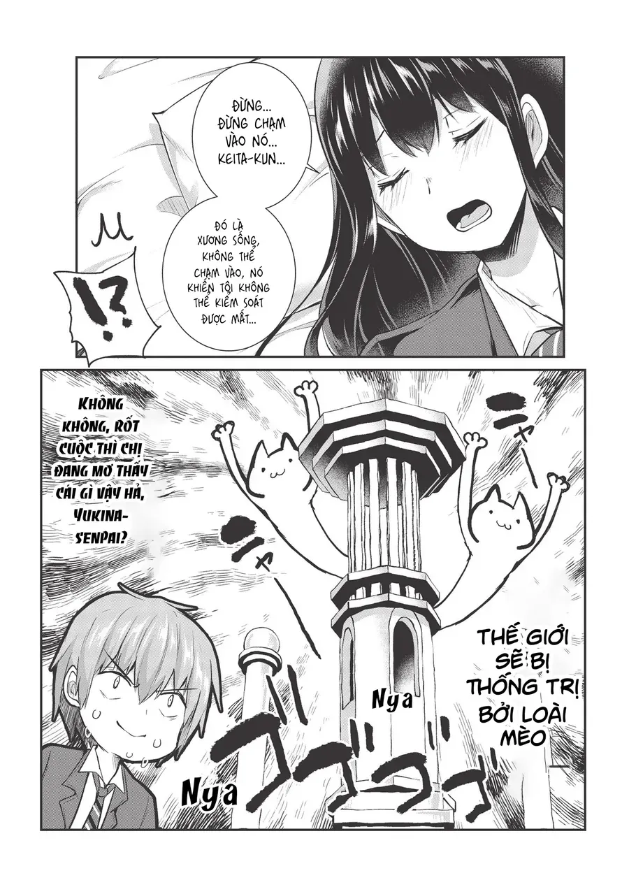 Dokuzetsu Shoujo Wa Amanojaku ~Kabegoshi Nara Sunao Ni Sukitte Ierumon!~ Chapter 8 - Trang 10