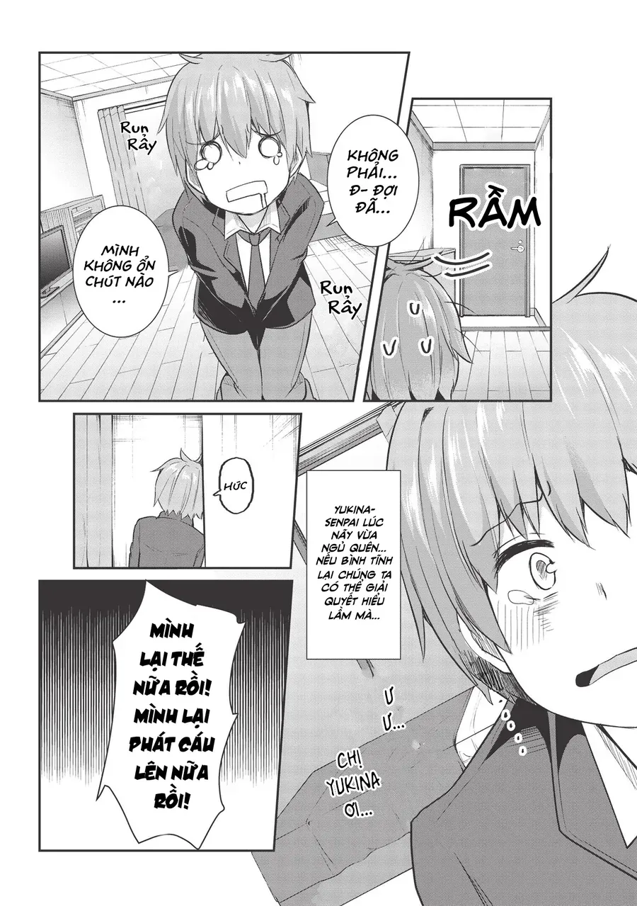 Dokuzetsu Shoujo Wa Amanojaku ~Kabegoshi Nara Sunao Ni Sukitte Ierumon!~ Chapter 8 - Trang 15