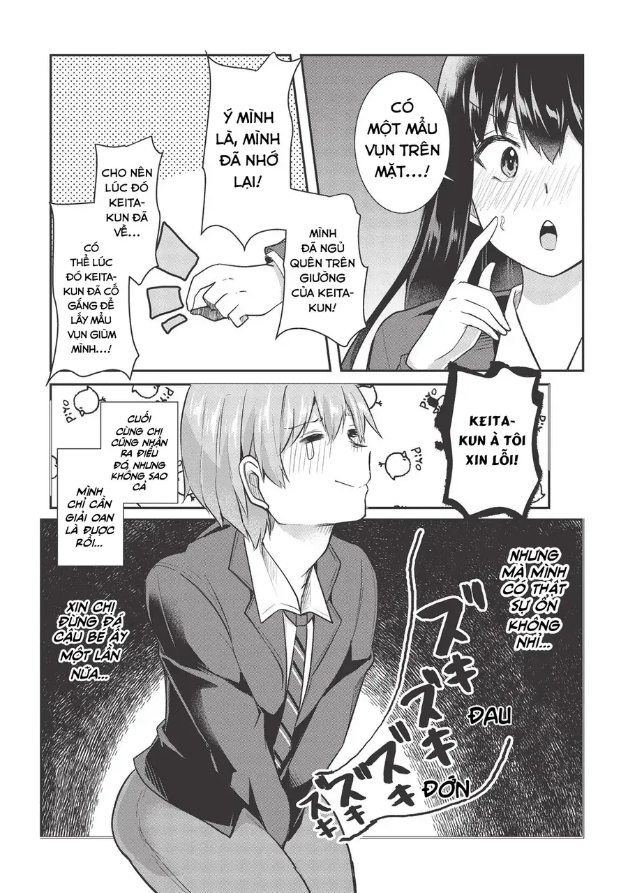 Dokuzetsu Shoujo Wa Amanojaku ~Kabegoshi Nara Sunao Ni Sukitte Ierumon!~ Chapter 8 - Trang 17