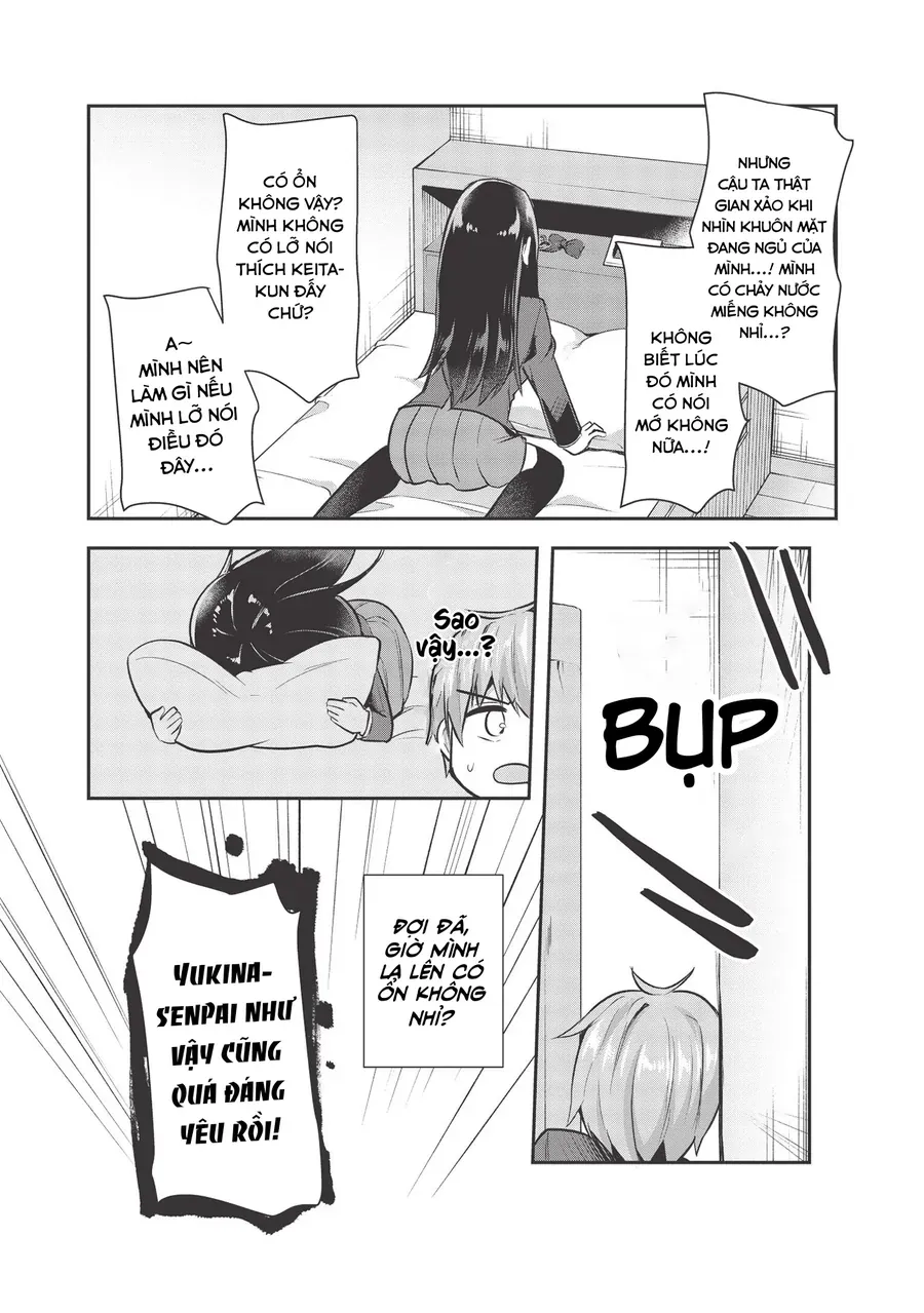 Dokuzetsu Shoujo Wa Amanojaku ~Kabegoshi Nara Sunao Ni Sukitte Ierumon!~ Chapter 8 - Trang 18