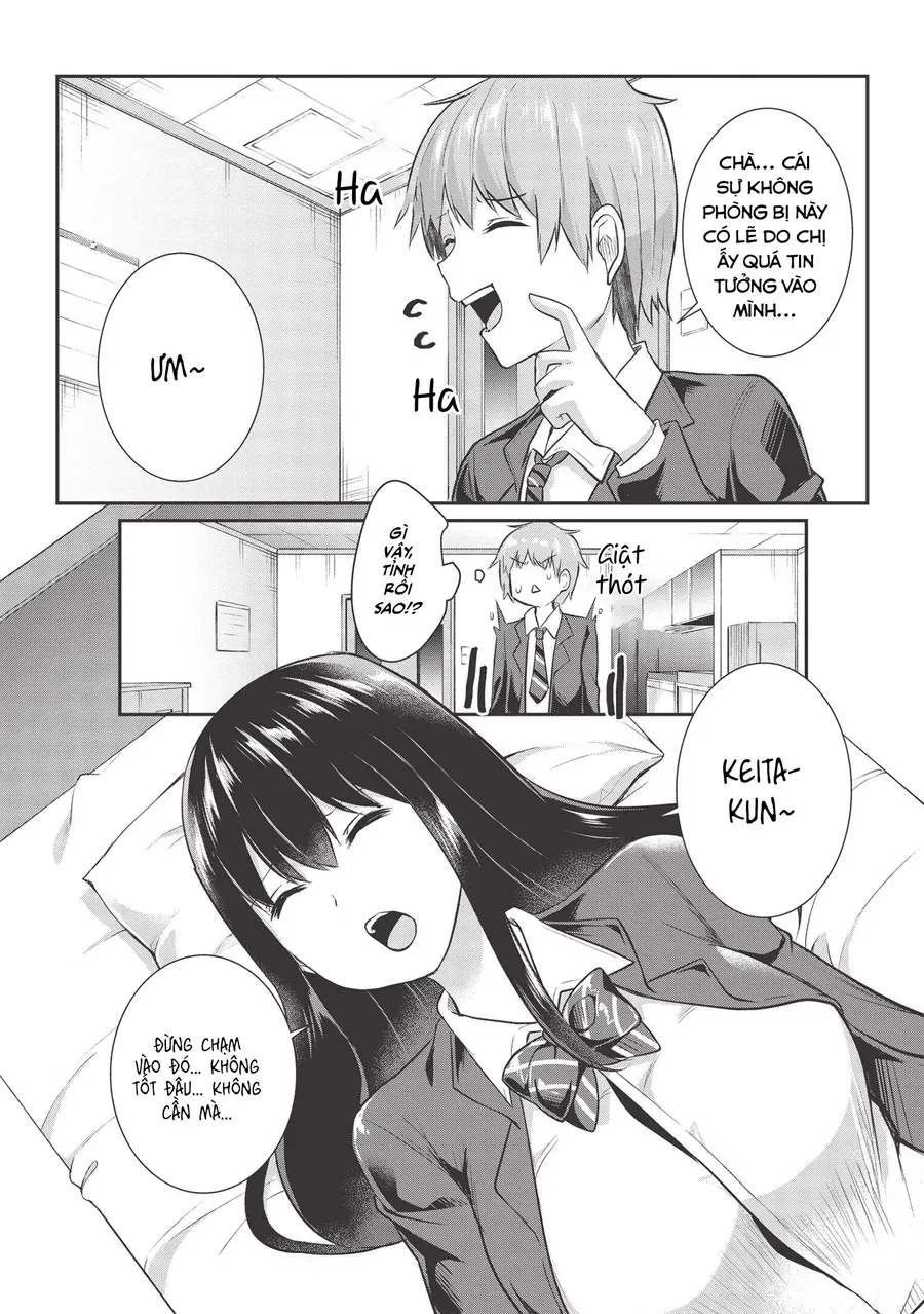 Dokuzetsu Shoujo Wa Amanojaku ~Kabegoshi Nara Sunao Ni Sukitte Ierumon!~ Chapter 8 - Trang 7