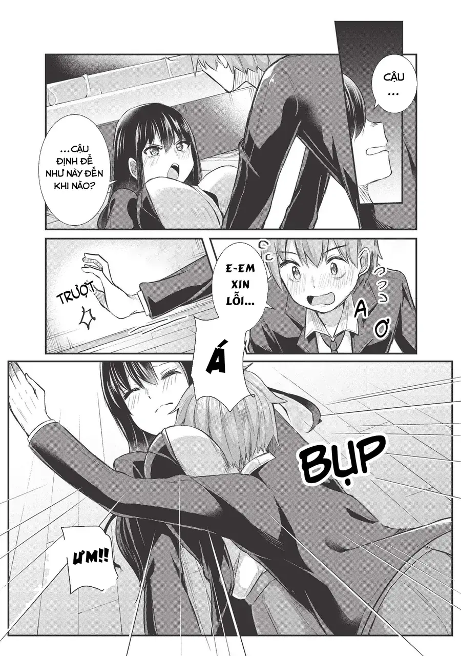 Dokuzetsu Shoujo Wa Amanojaku ~Kabegoshi Nara Sunao Ni Sukitte Ierumon!~ Chapter 9 - Trang 11