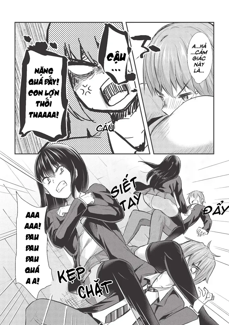 Dokuzetsu Shoujo Wa Amanojaku ~Kabegoshi Nara Sunao Ni Sukitte Ierumon!~ Chapter 9 - Trang 12