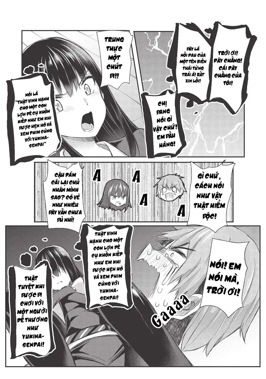 Dokuzetsu Shoujo Wa Amanojaku ~Kabegoshi Nara Sunao Ni Sukitte Ierumon!~ Chapter 9 - Trang 14