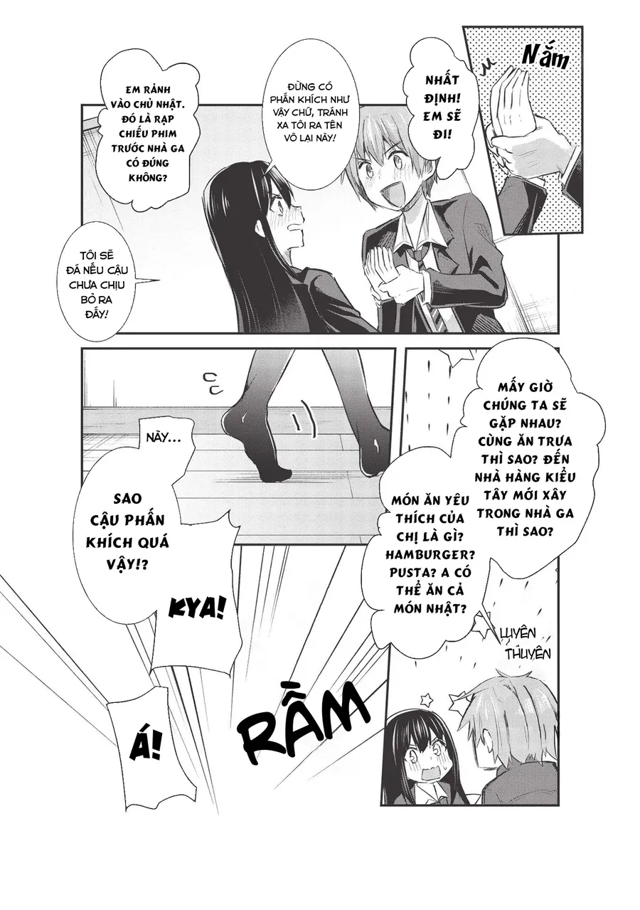 Dokuzetsu Shoujo Wa Amanojaku ~Kabegoshi Nara Sunao Ni Sukitte Ierumon!~ Chapter 9 - Trang 9
