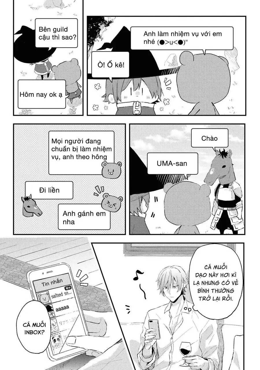 Đồng Đội Game Online, Té Là Ngài Sếp Khó Tính Chapter 11 - Trang 19