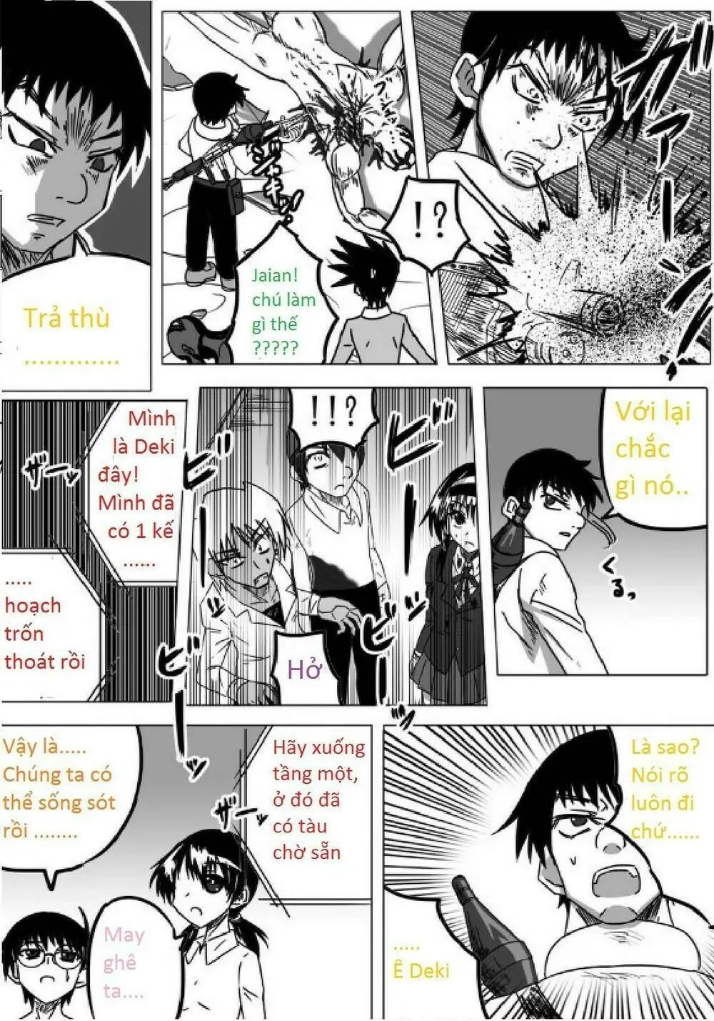 Doraemon: Nobita No Biohazard Chapter 13 - Trang 17