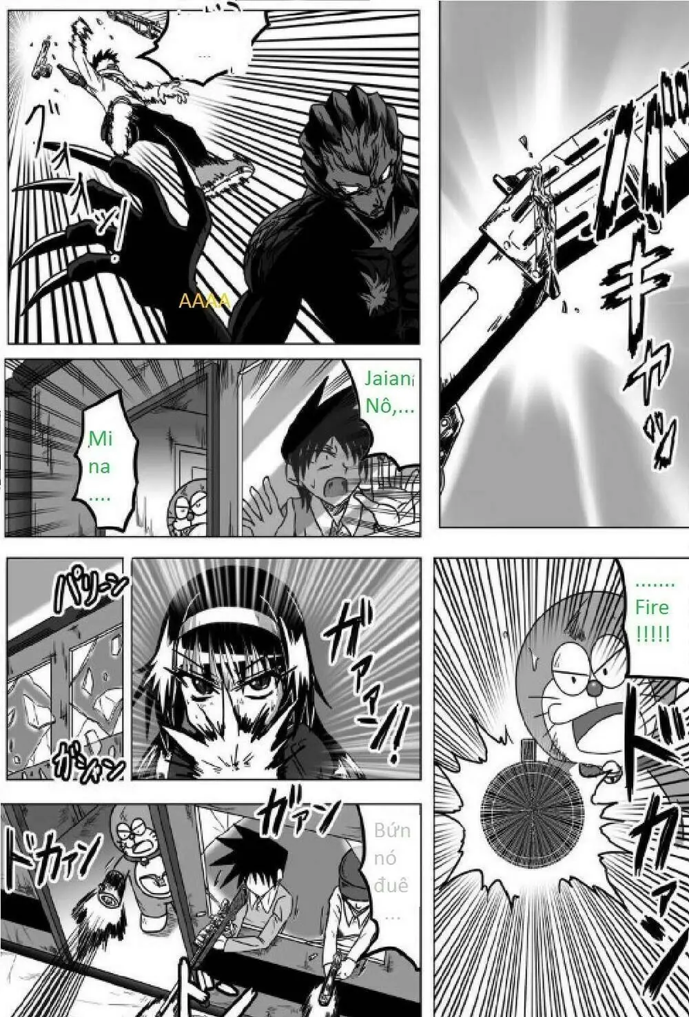 Doraemon: Nobita No Biohazard Chapter 14 - Trang 14