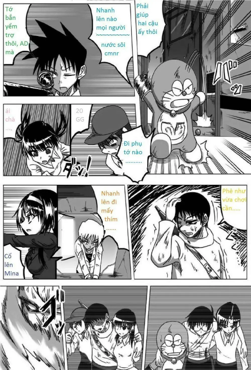 Doraemon: Nobita No Biohazard Chapter 14 - Trang 22
